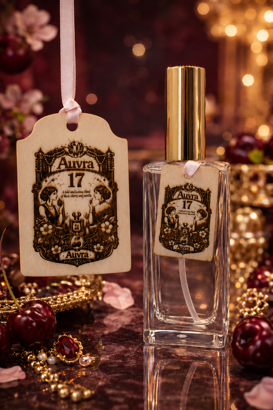 Auvra No. 17 Perfume 50ml Eau de Parfum - Inspired By Tom Ford Black Cherry