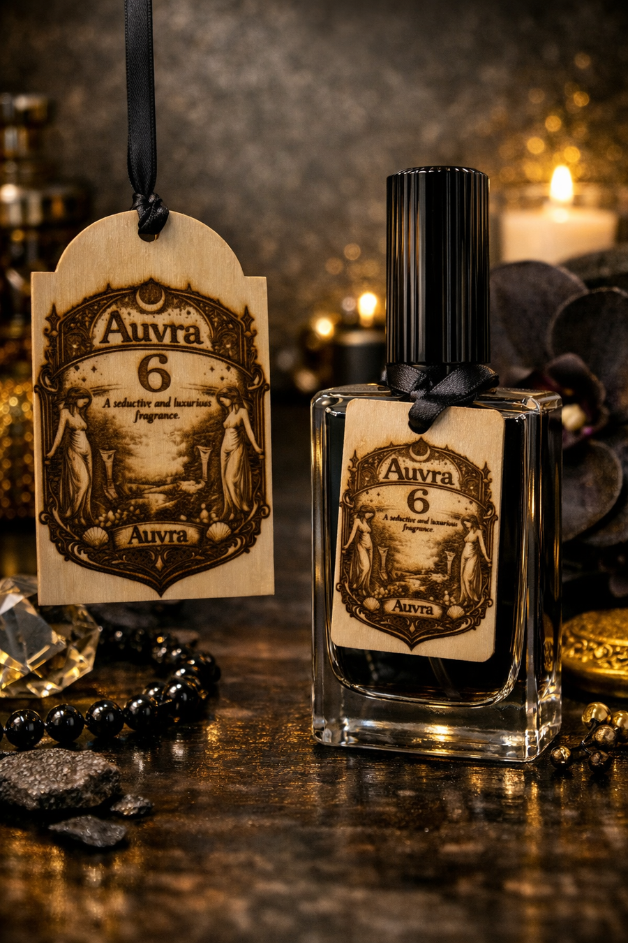Auvra No. 06 Aftershave 50ml - Inspired By Tom Ford Black Orchid