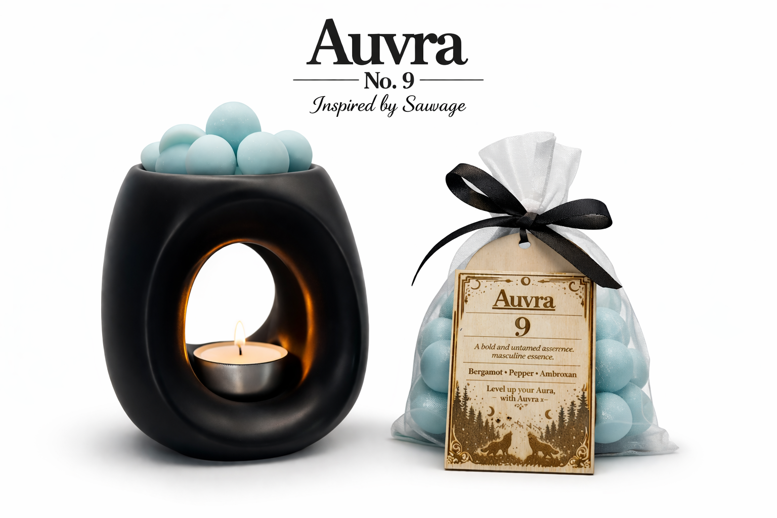 Auvra No. 09 Wax Melts 80g Soy Wax Melts by Auvra inspired by Dior Sauvage