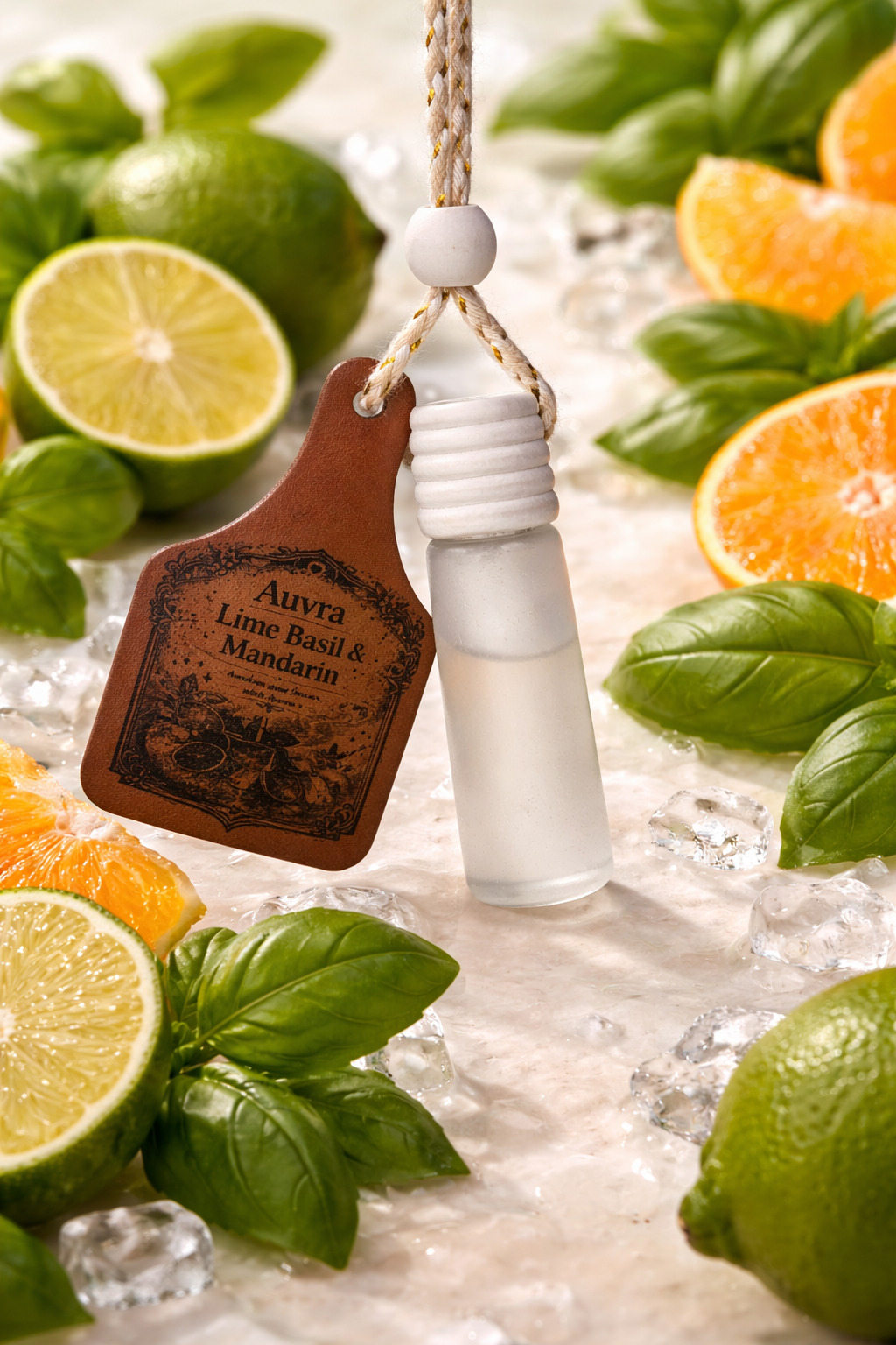 Lime, Basil & Mandarin Car Diffuser 5ml by Auvra inspired by Jo Malone Lime Basil & Mandarin